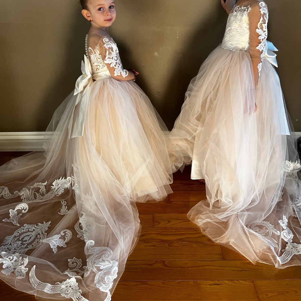 Great condition flower girl dress from Ukraine